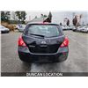 Image 11 : DUNCAN - 2011 NISSAN VERSA, BLACK, 203110 KMS, FRONT WHEEL DRIVE. - J373674