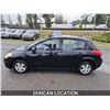 Image 16 : DUNCAN - 2011 NISSAN VERSA, BLACK, 203110 KMS, FRONT WHEEL DRIVE. - J373674