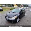 Image 2 : DUNCAN - 2011 NISSAN VERSA, BLACK, 203110 KMS, FRONT WHEEL DRIVE. - J373674
