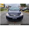 Image 3 : DUNCAN - 2011 NISSAN VERSA, BLACK, 203110 KMS, FRONT WHEEL DRIVE. - J373674