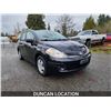 Image 5 : DUNCAN - 2011 NISSAN VERSA, BLACK, 203110 KMS, FRONT WHEEL DRIVE. - J373674