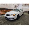 Image 1 : PARKSVILLE - 2005 CHEVY COBALT, WHITE, 206476 KMS, FRONT WHEEL DRIVE. - B550012