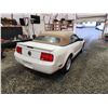 Image 16 : PARKSVILLE - 2007 FORD MUSTANG, WHITE, 174702 KMS, REAR WHEEL DRIVE. - D267925
