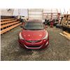 Image 7 : PARKSVILLE - 2012 HYUNDAI ELANTRA, RED, 265245 KMS, FRONT WHEEL DRIVE. - D084303