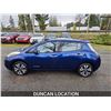 Image 16 : DUNCAN - 2016 NISSAN LEAF, BLUE, 137293 KMS, FRONT WHEEL DRIVE. - D305065