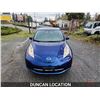 Image 4 : DUNCAN - 2016 NISSAN LEAF, BLUE, 137293 KMS, FRONT WHEEL DRIVE. - D305065