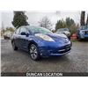 Image 5 : DUNCAN - 2016 NISSAN LEAF, BLUE, 137293 KMS, FRONT WHEEL DRIVE. - D305065