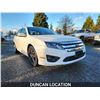 Image 5 : DUNCAN - 2011 FORD FUSION, WHITE, 141715 KMS, FRONT WHEEL DRIVE. - D335818
