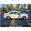 Image 8 : DUNCAN - 2011 FORD FUSION, WHITE, 141715 KMS, FRONT WHEEL DRIVE. - D335818