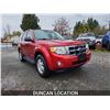 Image 5 : DUNCAN - 2008 FORD ESCAPE, RED, 294975 KMS, 4X4. - DA41178