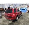 Image 15 : PARKSVILLE - 2008 FORD ESCAPE, RED, 300656 KMS, FRONT WHEEL DRIVE. - DB11634