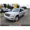 Image 2 : DUNCAN - 2010 JEEP PATRIOT, SILVER, 194327 KMS, 4X4. - D622351