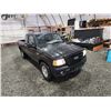 Image 10 : PARKSVILLE - 2011 FORD RANGER, BLACK, 127874 KMS, 4X4. - DA72798