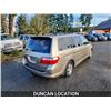 Image 10 : DUNCAN - 2005 HONDA ODYSSEY, GOLD, 246988 KMS, FRONT WHEEL DRIVE. - D505658