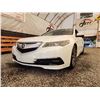Image 2 : PARKSVILLE - 2015 ACCURA TLX, WHITE, 183865 KMS, ALL WHEEL DRIVE. - D802412