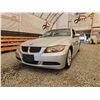 Image 2 : PARKSVILLE - 2006 BMW 323I, SILVER, 203853 KMS, REAR WHEEL DRIVE. - DW29061