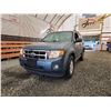 Image 2 : PARKSVILLE - 2010 FORD ESCAPE, BLUE, 119981 KMS, FRONT WHEEL DRIVE. NO RESERVE. - DC87328