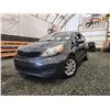 Image 1 : PARKSVILLE - 2014 KIA RIO, GREY, 176888 KMS, FRONT WHEEL DRIVE. - D338513