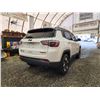 Image 14 : PARKSVILLE - 2018 JEEP COMPASS, WHITE, 182385 KMS, FOUR WHEEL DRIVE. - D410226