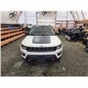 Image 7 : PARKSVILLE - 2018 JEEP COMPASS, WHITE, 182385 KMS, FOUR WHEEL DRIVE. - D410226