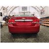 Image 17 : PARKSVILLE - 2014 CHEVY CRUZE, RED, 141616 KMS, FRONT WHEEL DRIVE. - D132380