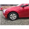 Image 31 : PARKSVILLE - 2014 CHEVY CRUZE, RED, 141616 KMS, FRONT WHEEL DRIVE. - D132380