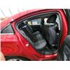 Image 42 : PARKSVILLE - 2014 CHEVY CRUZE, RED, 141616 KMS, FRONT WHEEL DRIVE. - D132380