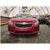 Image 5 : PARKSVILLE - 2014 CHEVY CRUZE, RED, 141616 KMS, FRONT WHEEL DRIVE. - D132380