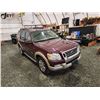 Image 10 : PARKSVILLE - 2008 FORD EXPLORER, RED, 255320 KMS, FOUR WHEEL DRIVE. - JA99199
