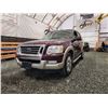 Image 2 : PARKSVILLE - 2008 FORD EXPLORER, RED, 255320 KMS, FOUR WHEEL DRIVE. - JA99199
