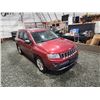 Image 10 : PARKSVILLE - 2012 JEEP COMPASS, RED, 184079 KMS, FOUR WHEEL DRIVE. - B525120