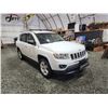 Image 9 : PARKSVILLE - 2012 JEEP COMPASS, WHITE, 173468 KMS, FOUR WHEEL DRIVE. - B614415