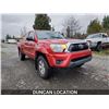 Image 5 : DUNCAN - 2012 TOYOTA TACOMA, RED, 334973 KMS, 4X4. - D012168
