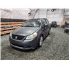 Image 3 : PARKSVILLE - 2010 SUZUKI SX4, GREY, 243938 KMS, FRONT WHEEL DRIVE. - B300427