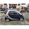 Image 13 : PARKSVILLE - 2005 SMART FORTWO, BLUE, 138508 KMS, REAR WHEEL DRIVE. - B207123
