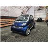 Image 1 : PARKSVILLE - 2005 SMART FORTWO, BLUE, 138508 KMS, REAR WHEEL DRIVE. - B207123