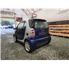 Image 20 : PARKSVILLE - 2005 SMART FORTWO, BLUE, 138508 KMS, REAR WHEEL DRIVE. - B207123