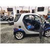 Image 32 : PARKSVILLE - 2005 SMART FORTWO, BLUE, 138508 KMS, REAR WHEEL DRIVE. - B207123