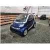 Image 3 : PARKSVILLE - 2005 SMART FORTWO, BLUE, 138508 KMS, REAR WHEEL DRIVE. - B207123