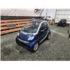 Image 4 : PARKSVILLE - 2005 SMART FORTWO, BLUE, 138508 KMS, REAR WHEEL DRIVE. - B207123