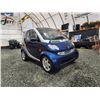 Image 8 : PARKSVILLE - 2005 SMART FORTWO, BLUE, 138508 KMS, REAR WHEEL DRIVE. - B207123