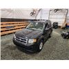 Image 4 : PARKSVILLE - 2011 FORD ESCAPE, BLACK, 169184 KMS, FRONT WHEEL DRIVE. - DA58255