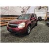 Image 3 : PARKSVILLE - 2009 CHEVY EQUINOX, RED, 258360 KMS, ALL WHEEL DRIVE. NO RESERVE. - P245761