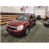 Image 4 : PARKSVILLE - 2009 CHEVY EQUINOX, RED, 258360 KMS, ALL WHEEL DRIVE. NO RESERVE. - P245761