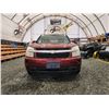 Image 5 : PARKSVILLE - 2009 CHEVY EQUINOX, RED, 258360 KMS, ALL WHEEL DRIVE. NO RESERVE. - P245761