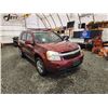 Image 9 : PARKSVILLE - 2009 CHEVY EQUINOX, RED, 258360 KMS, ALL WHEEL DRIVE. NO RESERVE. - P245761