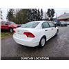 Image 9 : DUNCAN - 2008 HONDA CIVIC, WHITE, 194184 KMS, FRONT WHEEL DRIVE. - J118944
