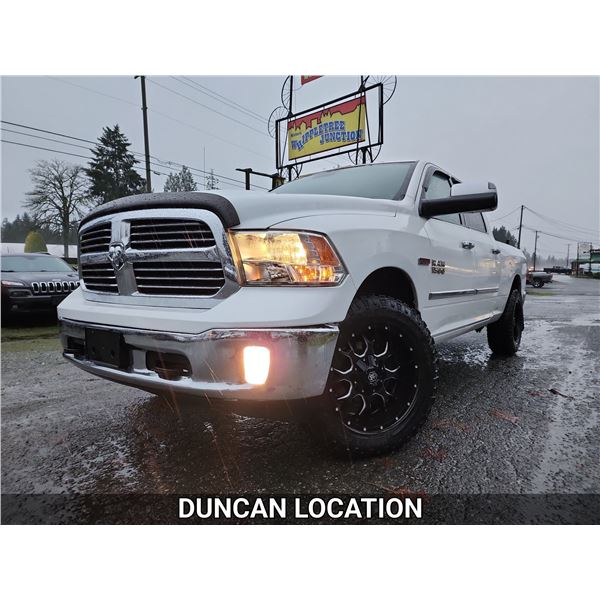 DUNCAN - 2016 DODGE RAM 1500, WHITE, 166697 KMS, 4X4. - D307599