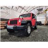 Image 2 : PARKSVILLE - 2013 JEEP WRANGLER, RED, 193282 KMS, 4X4. - D679325