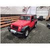 Image 4 : PARKSVILLE - 2013 JEEP WRANGLER, RED, 193282 KMS, 4X4. - D679325